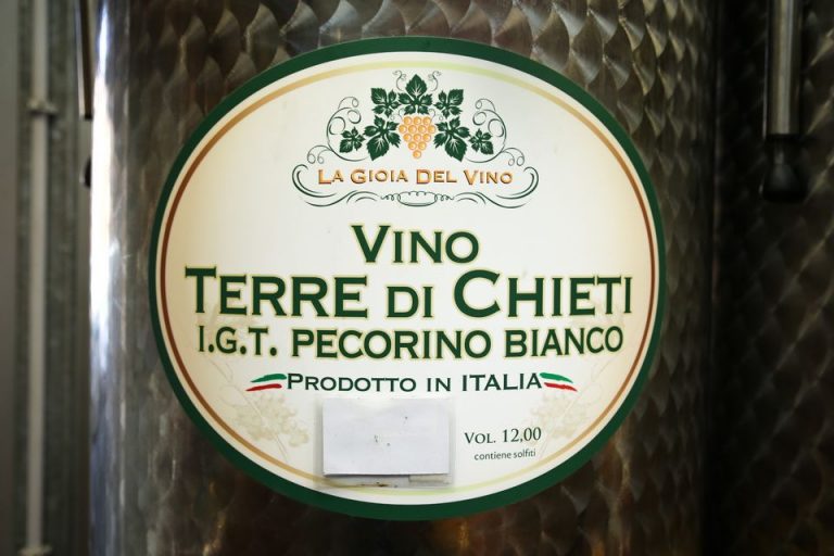 Pecorino Terre di Chieti I.G.P. La Gioia del Vino